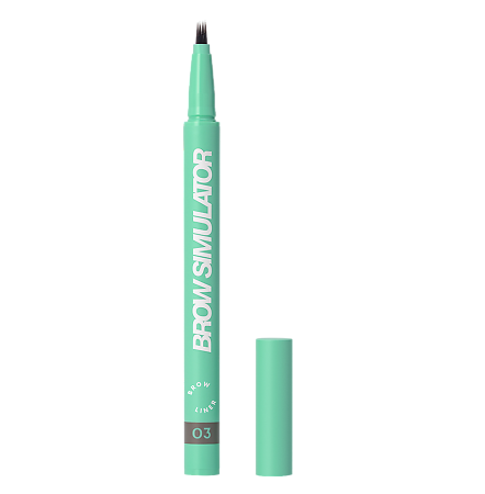 Изображение товара Love Generation Лайнер для бровей Brow Liner Brow Simulator тон 03 холодный коричневый 0,5 мл 1 шт