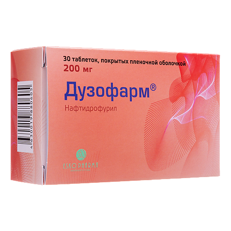 Дузофарм таблетки покрыт.плен.об. 200 мг 30 шт