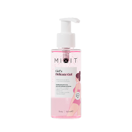 Mixit Girl`s Delicate Gel Гель для интимной гигиены с экстрактом ромашки и молочной кислоты 150 мл 1 шт