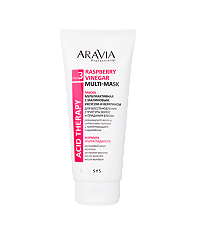 Купить Aravia Professional Маска мультиактивная с малиновым уксусом и кератином Raspberry Vinegar Multi-mask 200 мл 1 шт цена