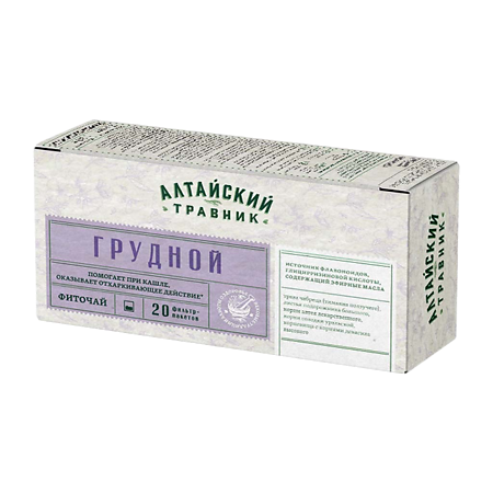 Алтайский травник Фиточай Грудной фильт-пакет по 1,5 г 20 шт
