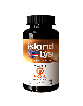 Изображение товара Lysi Витамин Д 1000 МЕ Омега-3 капсулы 120 шт Исландия