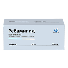 Купить Ребамипид таблетки покрыт.плен.об. 100 мг 90 шт цена