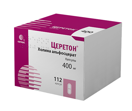 Церетон капсулы 400 мг 112 шт