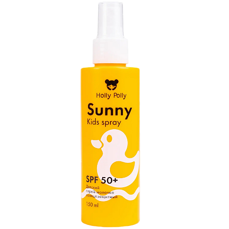 Holly Polly Sunny Спрей-молочко солнцезащитный для детей SPF50+ водостойкий 3+ 150 мл 1 шт