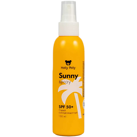 Изображение товара Holly Polly Sunny Спрей солнцезащитный для лица и тела SPF50+ 150 мл 1 шт