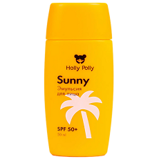 Купить Holly Polly Sunny Эмульсия солнцезащитная для лица SPF50+ 50 мл 1 шт цена