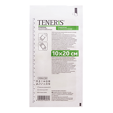 Купить Повязка Teneris стерильная пластырного типа фиксирующая на нетканой основе 10 х 20 см 1 шт цена