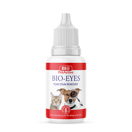 Bio PetActive Лосьон Bio Eyes средство для удаления слезных дорожек у кошек и собак 50 мл