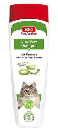 Bio PetActive Шампунь с Алоэ Вера для кошек 400 мл