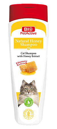 Bio PetActive Шампунь с натуральным медом для кошек 400 мл