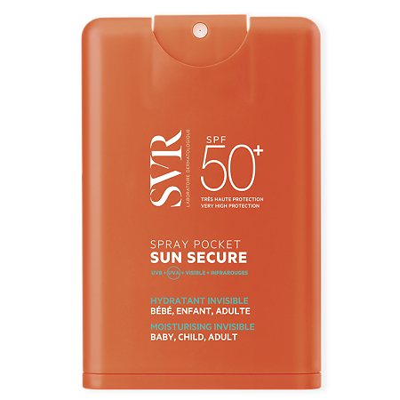 SVR Sun Secure Безопасное солнце Увлажняющий спрей компактный SPF50+ 20 мл 1 шт