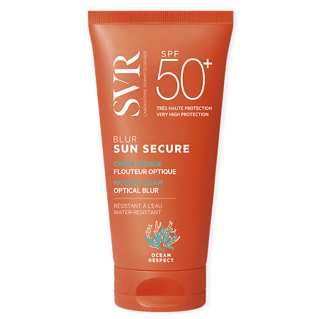 Изображение товара SVR Sun Secure Blur Крем-мусс SPF50+ для защиты кожи лица