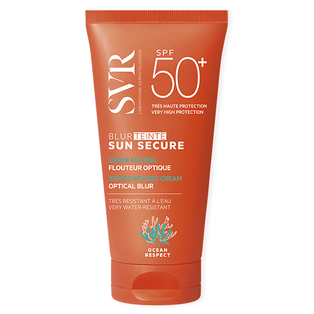 Изображение товара SVR Sun Secure Blur Безопасное солнце Крем-мусс с эффектом фотошопа SPF50+ тон светлый 50 мл 1 шт
