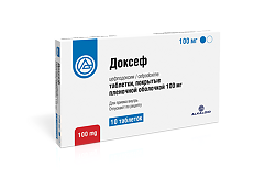 Изображение товара Доксеф таблетки покрыт.плен.об. 100 мг 10 шт