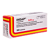 Индап таблетки 2,5 мг 30 шт