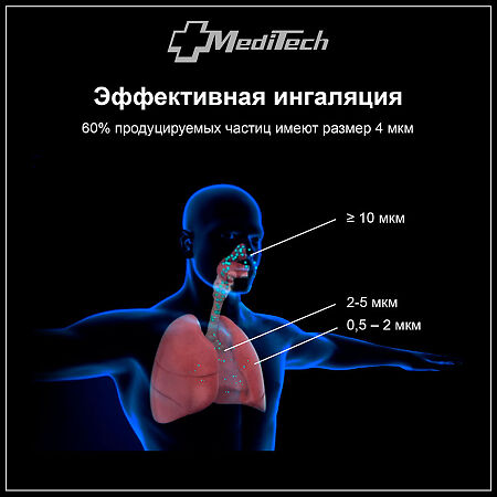Ингалятор МТ-100 MediTech 1 шт