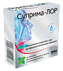 Суприма-ЛОР таблетки для рассасывания 0,6 мг+1,2 мг со вкусом и ароматом ментола 16 шт