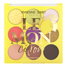 Изображение товара Vivienne Sabo Палетка теней для век Palette d'ombres a paupieres Lemon Citron тон 1 1 шт