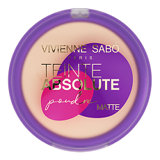 Купить Vivienne Sabo Пудра компактная матирующая Teinte Absolute matte тон 1 розово-бежевый 1 шт цена