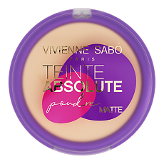 Купить Vivienne Sabo Пудра компактная матирующая Teinte Absolute matte тон 4 серо-бежевый 1 шт цена