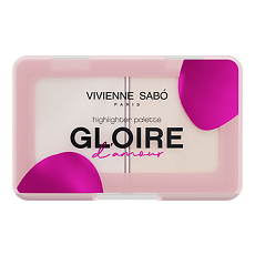 Купить Vivienne Sabo Палетка хайлайтеров Gloire d'amour тон 01 светло-розовый 1 шт цена
