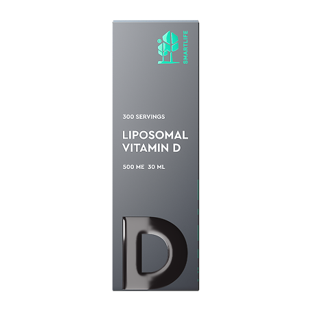 SmartLife Липосомальный витамин D 500 МЕ спрей-дозатор 300 порций 30 мл 1 шт