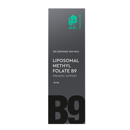 СмартЛайф Липосомальный метилфолат В9 Поддержка беременных / SmartLife Liposomal Methyl Folate B9, Prenatal Support спрей-дозатор 100 порций 10 мл 10 мл 1 шт
