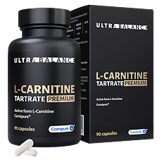 Купить Л-Карнитин/L-Carnitine Tartrate Premium UltraBalance капсулы массой 830 мг 90 шт цена