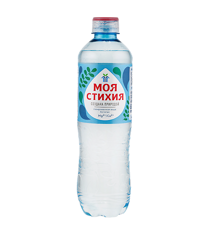 Вода Моя Стихия минеральная природная столовая питьевая газированная ПЭТ 0,5 л 1 шт