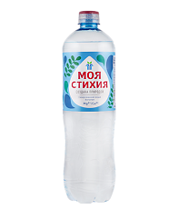Купить Вода Моя Стихия минеральная природная столовая питьевая газированная ПЭТ 1 л 1 шт цена
