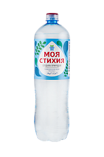 Купить Вода Моя Стихия минеральная природная столовая питьевая газированная ПЭТ 1,5 л 1 шт цена