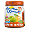 Агуша Фруктовые пюре Яблоко-Абрикос с 5 мес стекло 100 г 1 шт