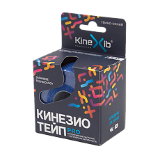 Купить Кинезио-тейп Kinexib Pro темно-синий 5 м х 5 см 1 шт цена
