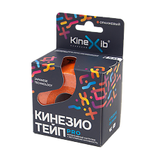 Купить Кинезио-тейп Kinexib Pro оранжевый 5 м х 5 см 1 шт цена