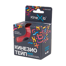 Купить Кинезио-тейп Kinexib Pro красный 5 м х 5 см 1 шт цена