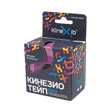 Купить Кинезио-тейп Kinexib Pro сиреневый 5 м х 5 см 1 шт цена