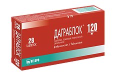 Изображение товара Даграблок таблетки покрыт.плен.об. 120 мг 28 шт