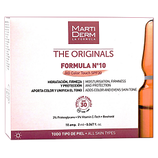 Купить MartiDerm The Originals Formula Nº10 HD Color Touch SPF30 ампулы 2 мл 10 шт цена