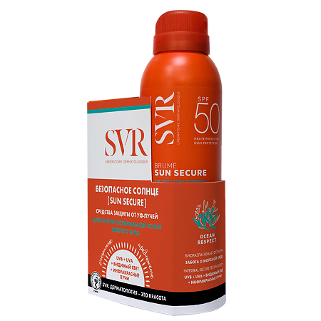 Изображение товара SVR Sun Secure Набор SPF50+ для защиты от солнца