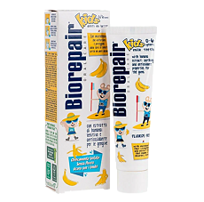 Купить Biorepair Зубная паста Kids детская со вкусом банана от 0-6 лет 50 мл 1 шт цена