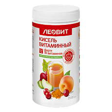 Купить Леовит Кисель Витаминный Форте банка 400 г 1 шт цена