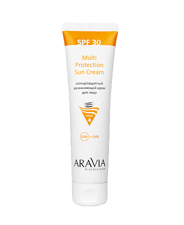 Изображение товара Aravia Professional Солнцезащитный увлажняющий крем для лица Multi Protection Sun Cream SPF30 100 мл 100 мл