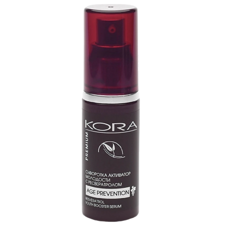 Изображение товара KORA Premium Сыворотка активатор молодости с ресвератролом 30 мл 1 шт