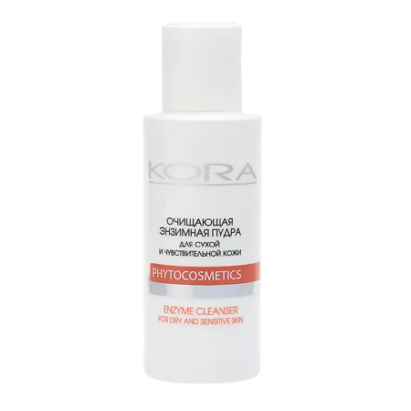 Изображение товара KORA Очищающая энзимная пудра для сухой и чувствительной кожи 100 мл 1 шт