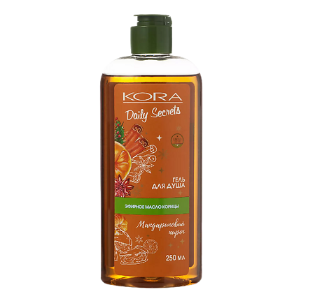 Изображение товара KORA Daily Secrets Гель для душа Мандариновый пирог 250 мл 1 шт