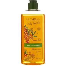 Купить KORA Daily Secrets Гель для душа Облепиховый джем 250 мл 1 шт цена