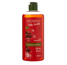 Изображение товара KORA Daily Secrets Гель для душа Спелая вишня 250 мл 1 шт