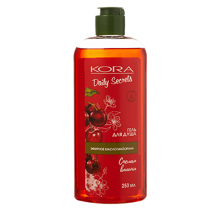 Изображение товара KORA Daily Secrets Гель для душа Спелая вишня 250 мл 1 шт