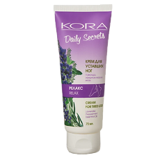 Купить KORA Daily Secrets Крем для уставших ног Релакс 75 мл 1 шт цена